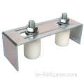 galvanized sliding gate roller bracket guide